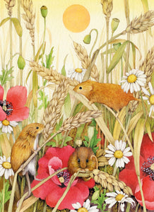 Harvest Mice Card