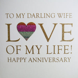 Wife Anniversary Card