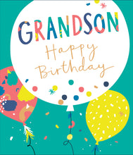 Load image into Gallery viewer, Grandson Birthday Card
