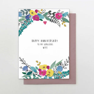 Wife Anniversary Card