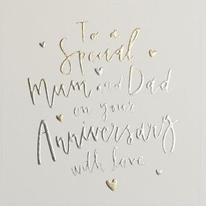 Mum & Dad Anniversary Card