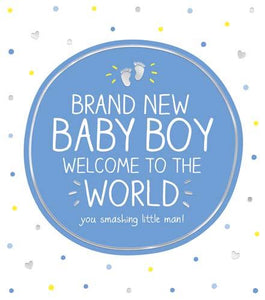 Baby Boy Card