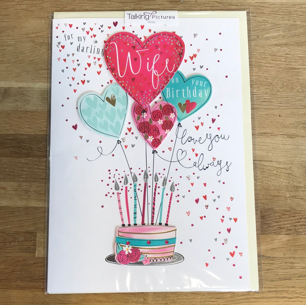 Wife Birthday Card