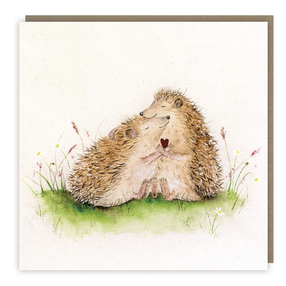 Hedgehog Blank Card