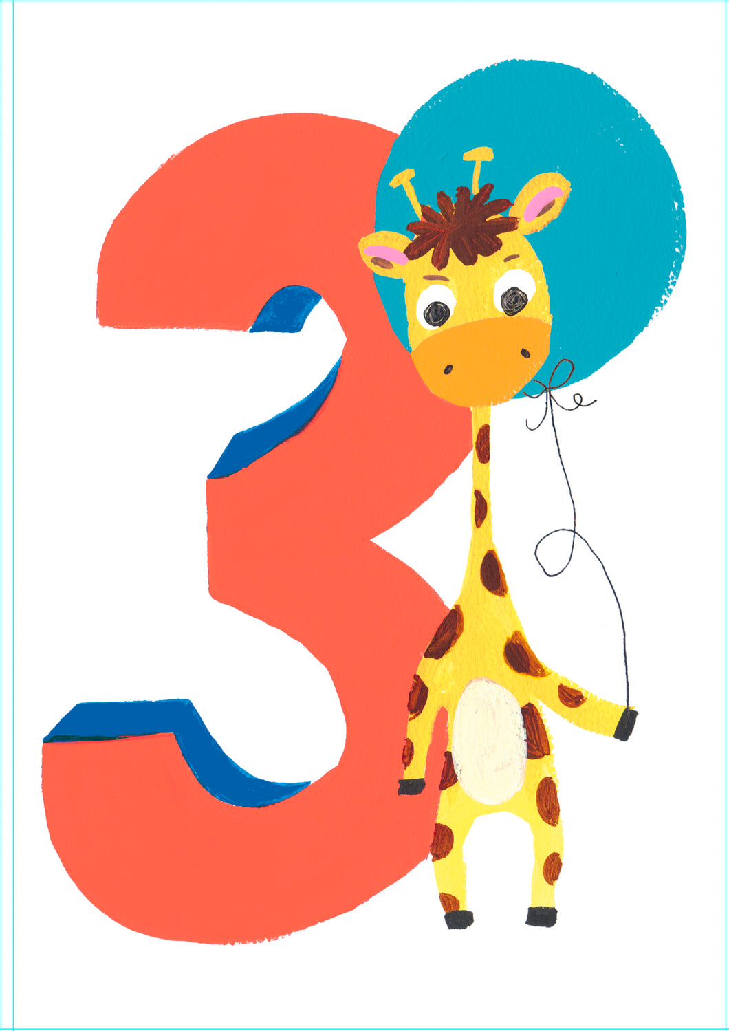 3rd Birthday Card