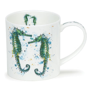 Dunoon Fine Bone China Oceans Bounty -Seahorse Mug