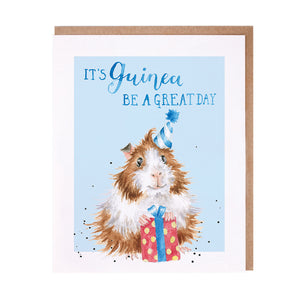 Guinea Pig Birthday Card