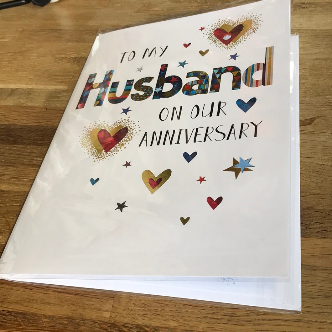 Husband Anniversary Card