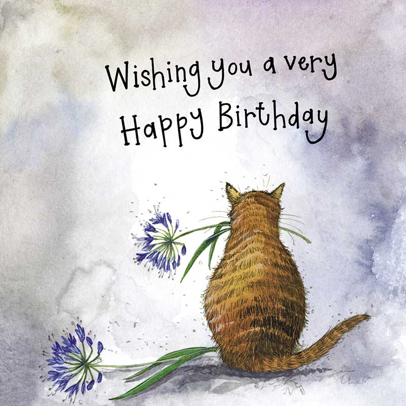 Cat Birthday Card