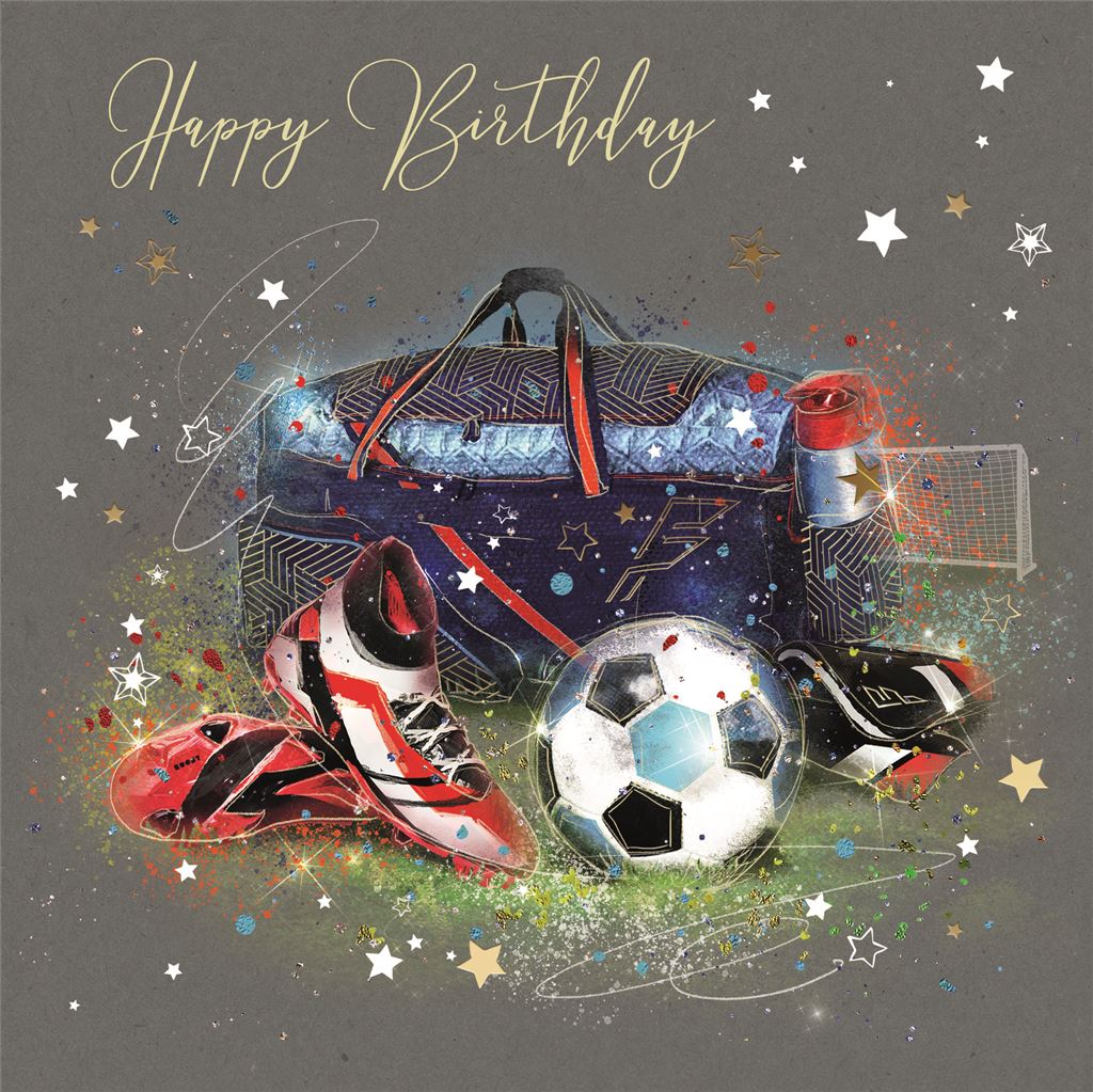 Football Kit Birthday Card