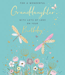 Granddaughter Birthday Card