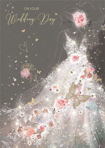 Wedding Day Congratulations Card