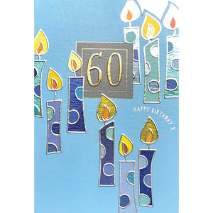 60th Birthday Card