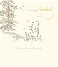 Load image into Gallery viewer, Winnie the Pooh Grandad Birthday Card
