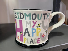 Load image into Gallery viewer, Sidmouth is my happy place mug
