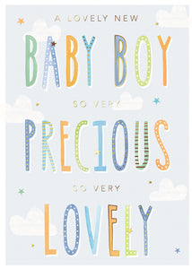 Baby Boy Card