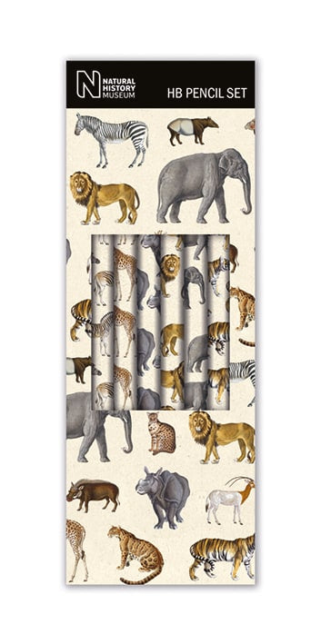 National History Museum HB Safari Pencil Set