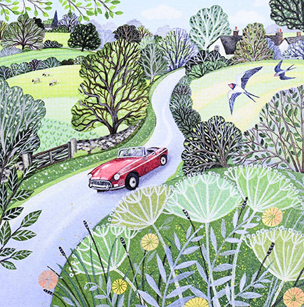 Sports Car Card