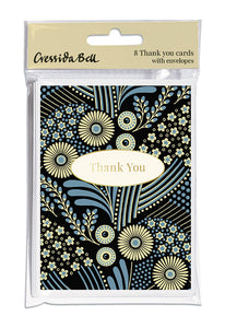 Cressida Bell Thank You Cards ( Pack of 8)