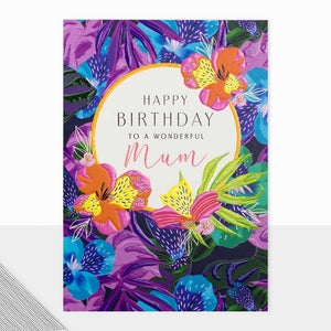 Wonderful Mum Birthday Card