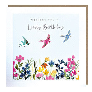 Birds Birthday Card