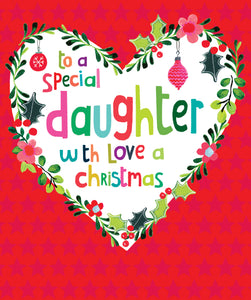 Daughter Christmas Card