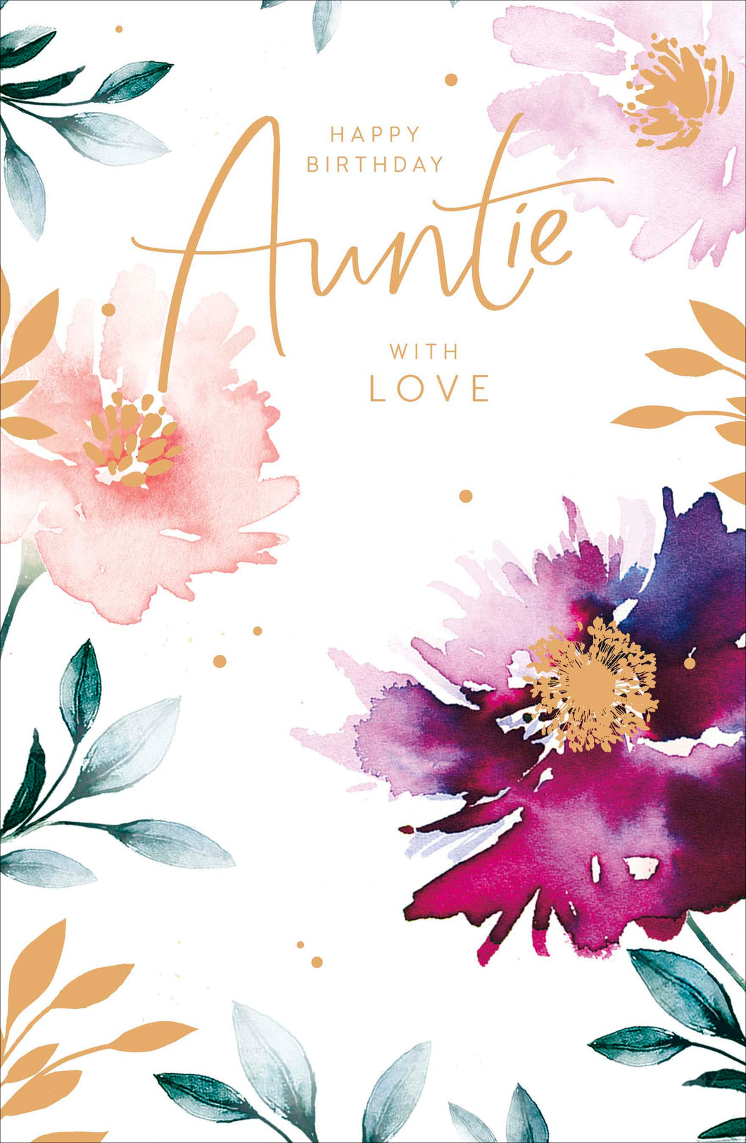 Auntie Birthday Card