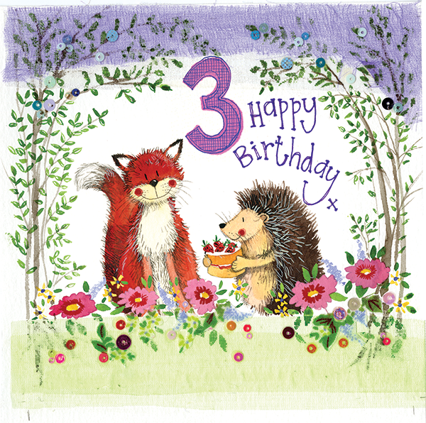 3rd Birthday Card