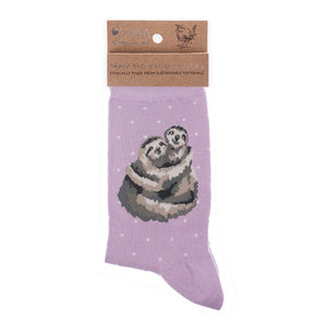 Sloth Super Soft Bamboo Socks by Wrendale Designs