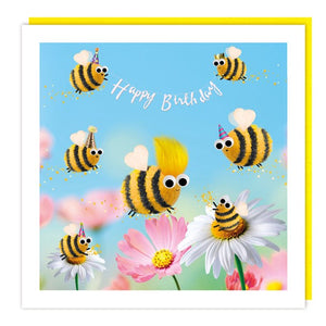 Bee Birthday Card