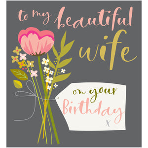 Wife Birthday Card