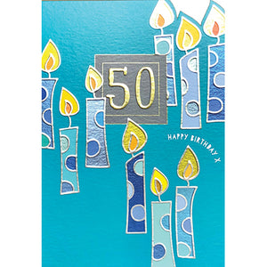 50th Birthday Card