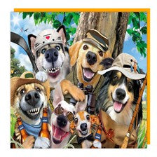 Dog Lenticular 3D Blank Card