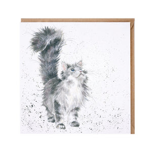 Cat Blank Card by Wrendale Designs