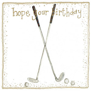 Golf Birthday Card