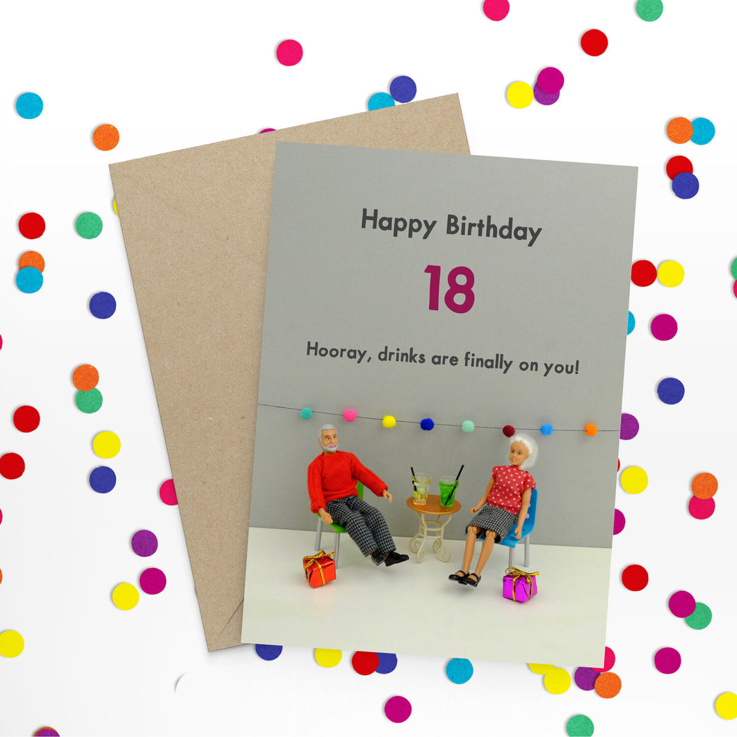 18th Birthday Card