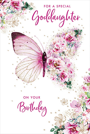 Goddaughter Birthday Card