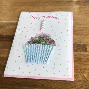 Cupcake Birthday Card