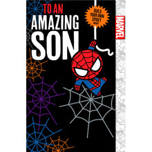 Load image into Gallery viewer, Marvel Spider-Man Son Birthday Card
