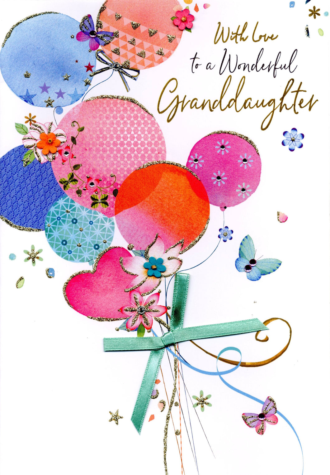 Granddaughter Birthday Card