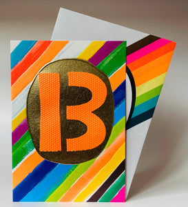 13th Birthday Card