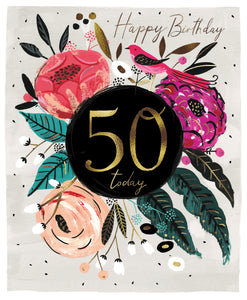 50th Birthday Card