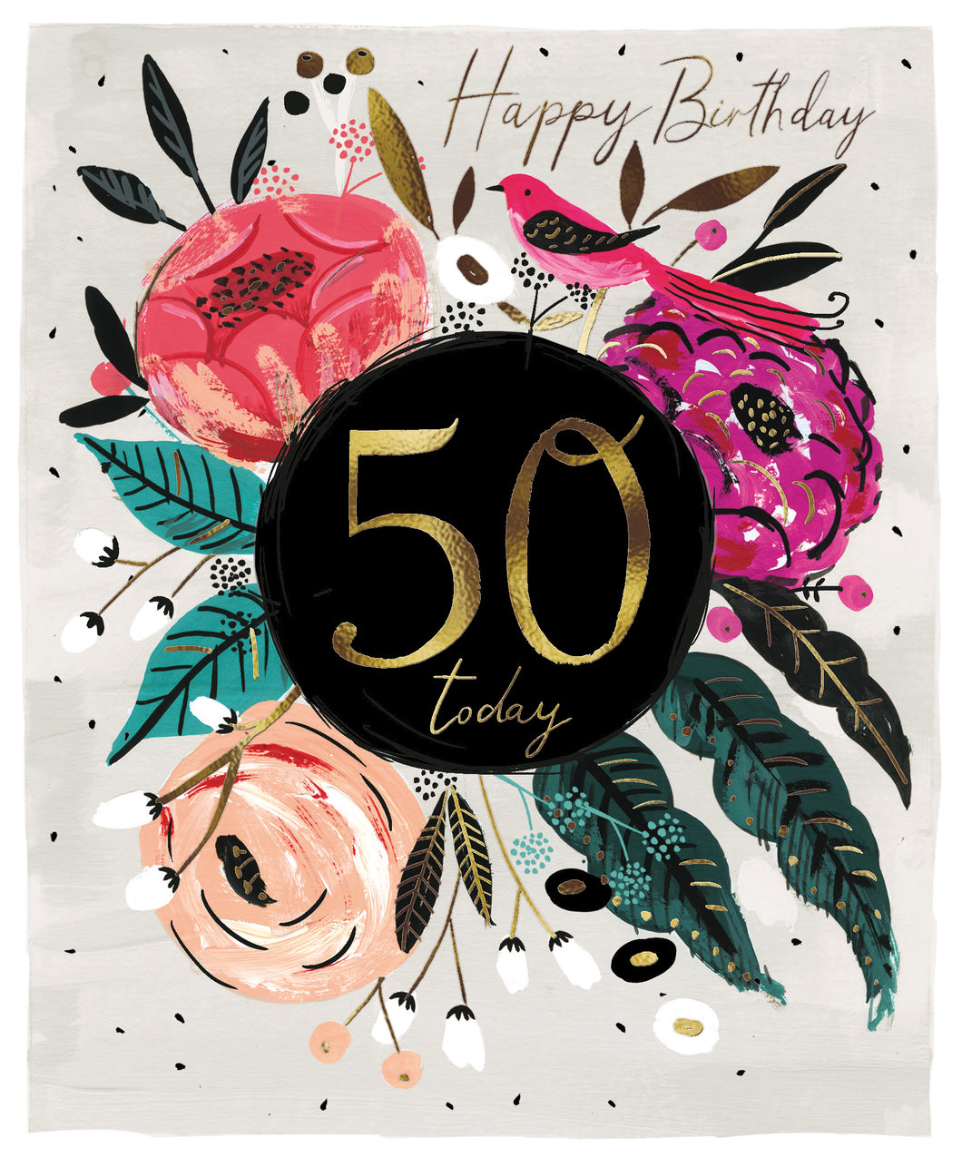 50th Birthday Card