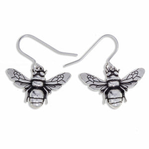 Bee Drop Earrings