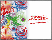 Load image into Gallery viewer, Avengers 10th Birthday Card
