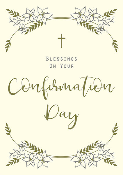 Blessings on Your Confirmation Card