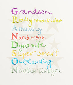 Grandson Birthday Card