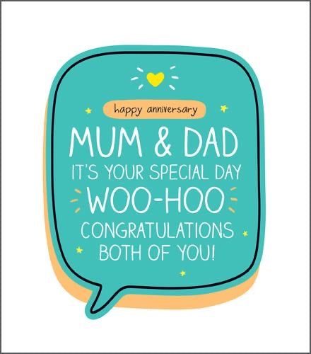 Mum & Dad Anniversary Card