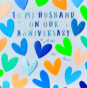 Husband Anniversary Card