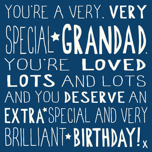 Grandad Birthday Card